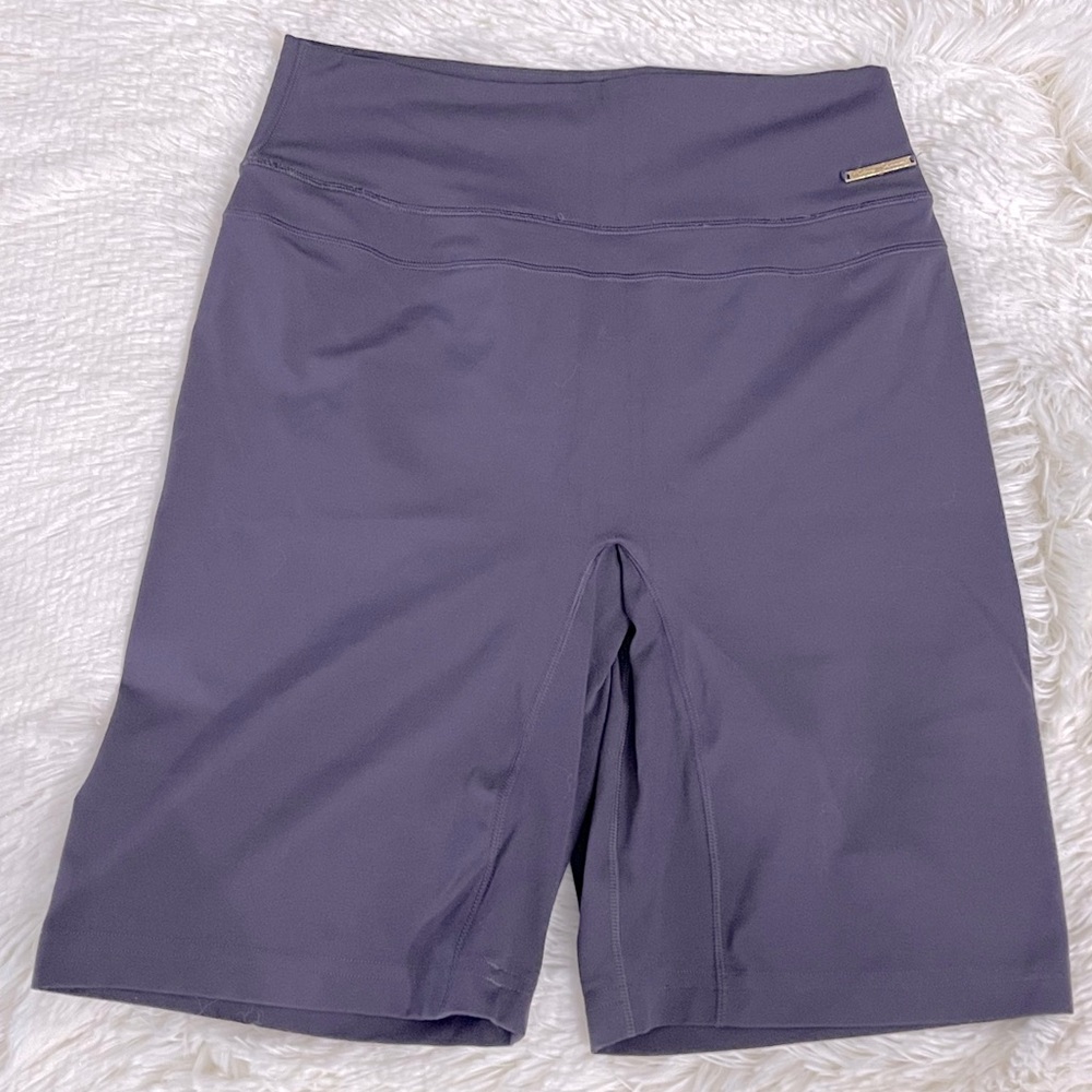 Gymshark x Whitney Simmons indigo navy cycling shorts